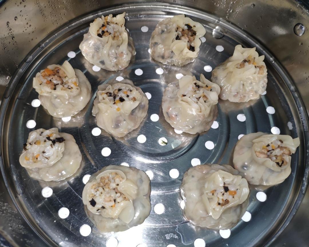 烧卖（饺子皮肉馅版）