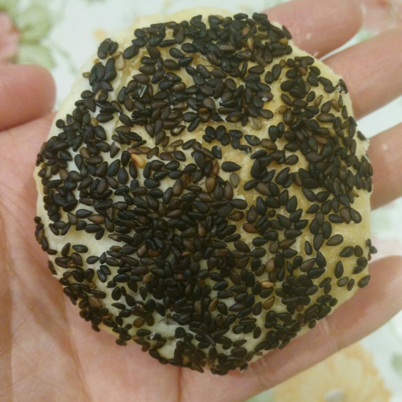 会掉渣，会爆浆的红糖烧饼