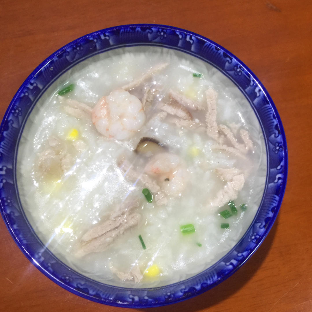 超美味的鲜虾粥