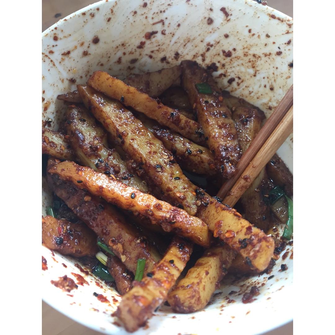 停不下来的川味狼牙土豆