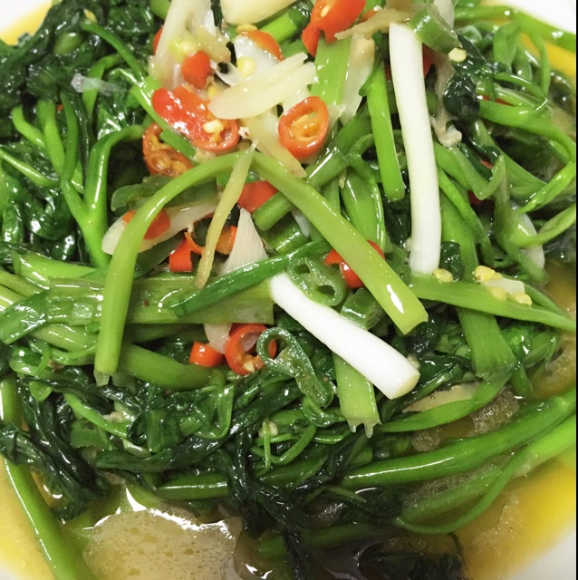 喜宝wonderful做的腐乳空心菜