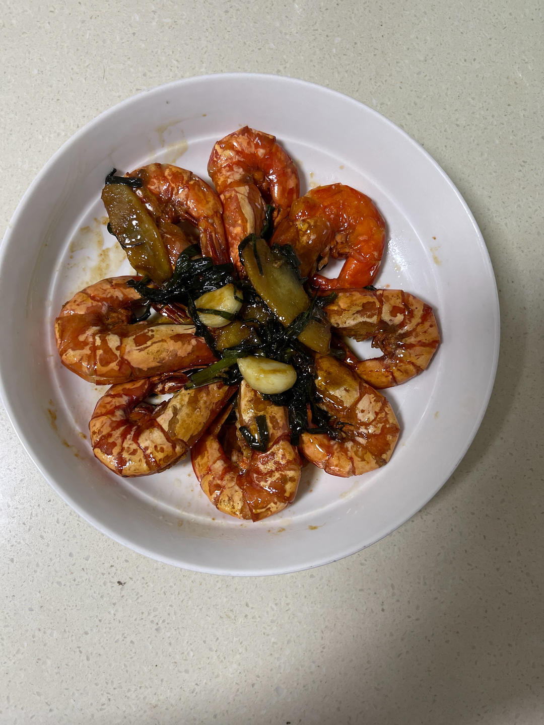 干烧大虾（黑虎虾）