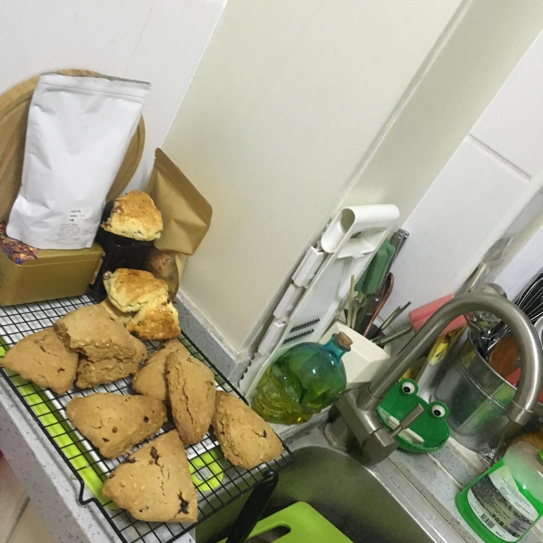 燕麦蔓越莓司康