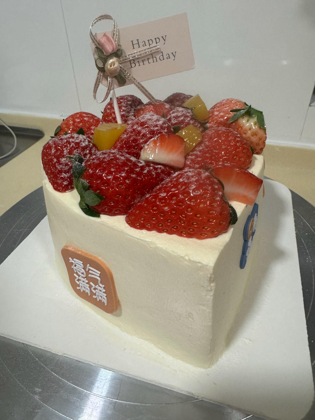 8寸红丝绒蛋糕