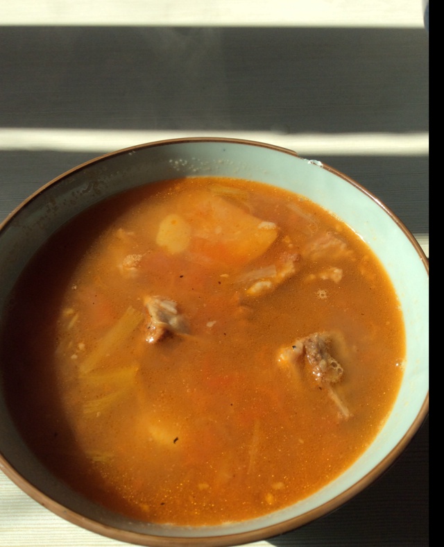 西红柿牛腩土豆