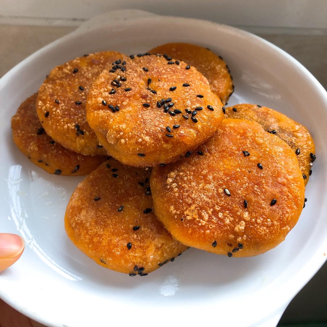 超简单的家常南瓜饼