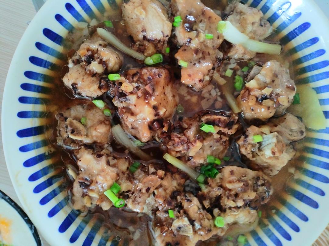 家常菜～豉汁蒸排骨