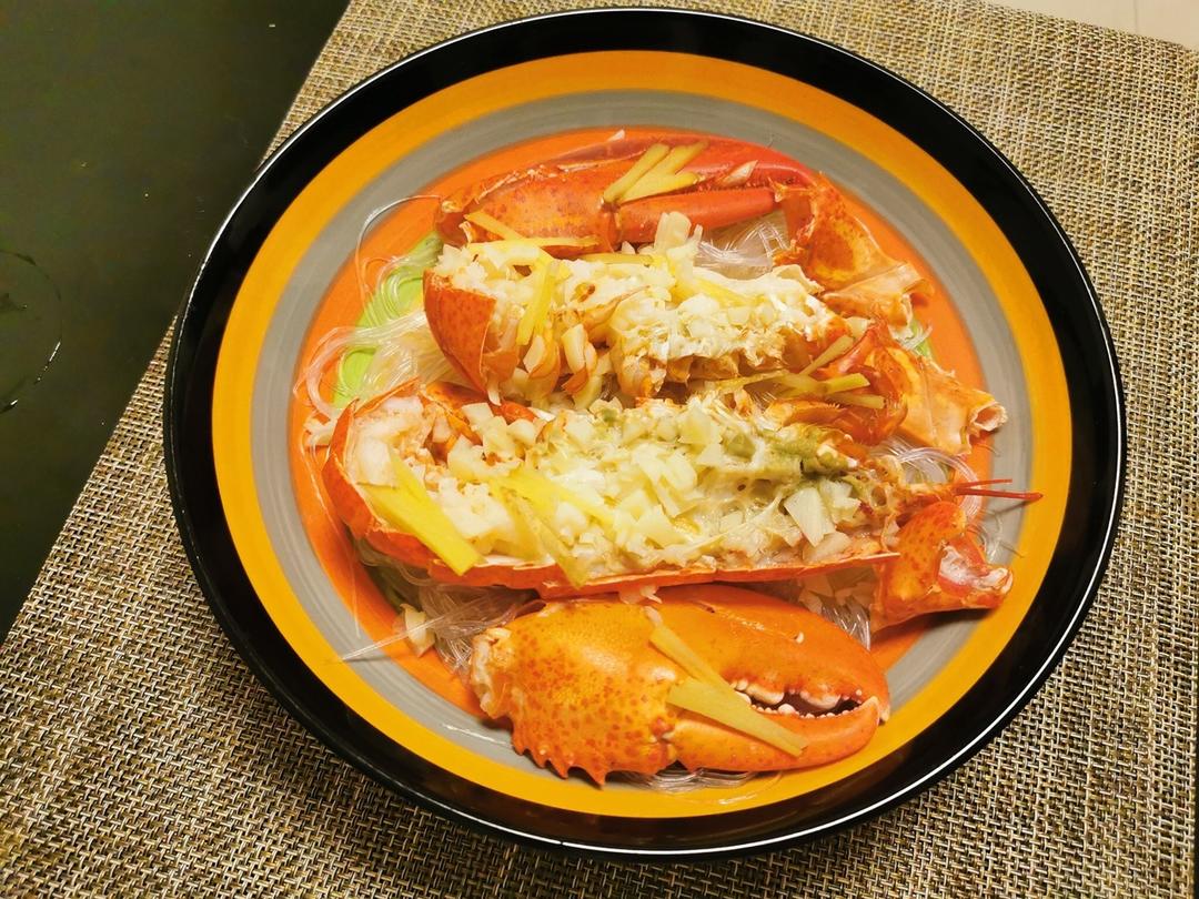 【蒜蓉粉丝龙虾】尝一口波士顿龙虾，海味在口腔中激荡