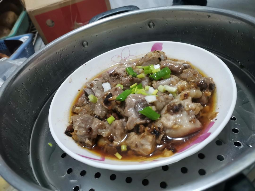 蒜蓉豆豉蒸排骨