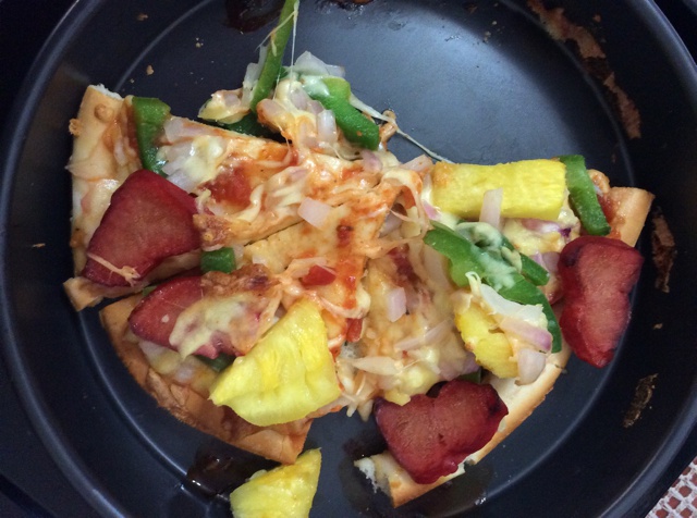 芝士培根火腿披萨Pizza