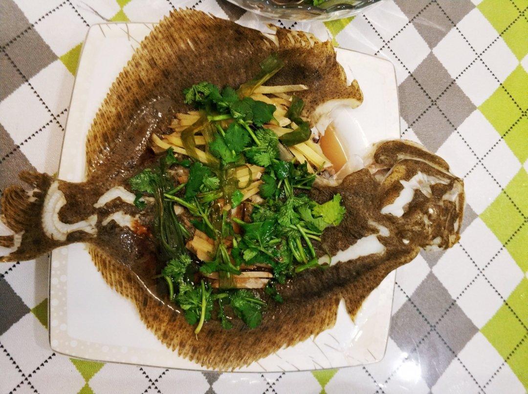 清蒸多宝鱼