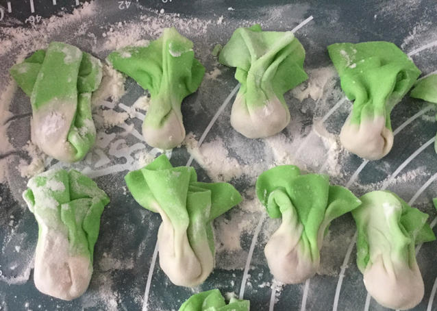 “青菜”馄炖