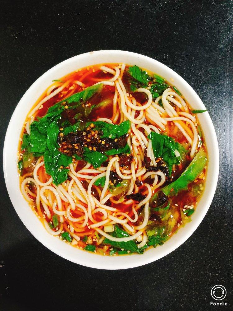 ys及时行乐做的麻辣小面