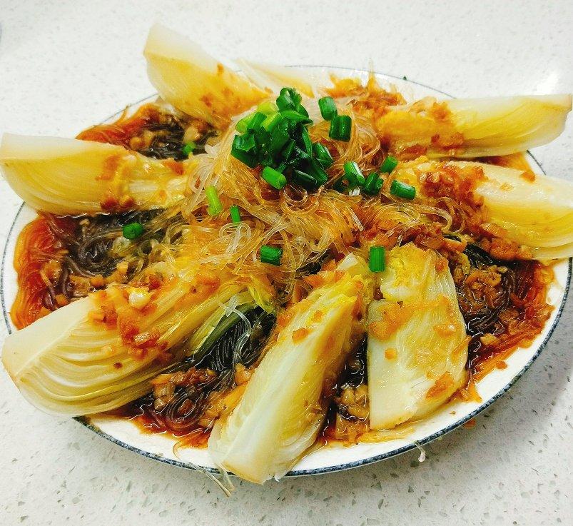 蒜蓉粉丝娃娃菜