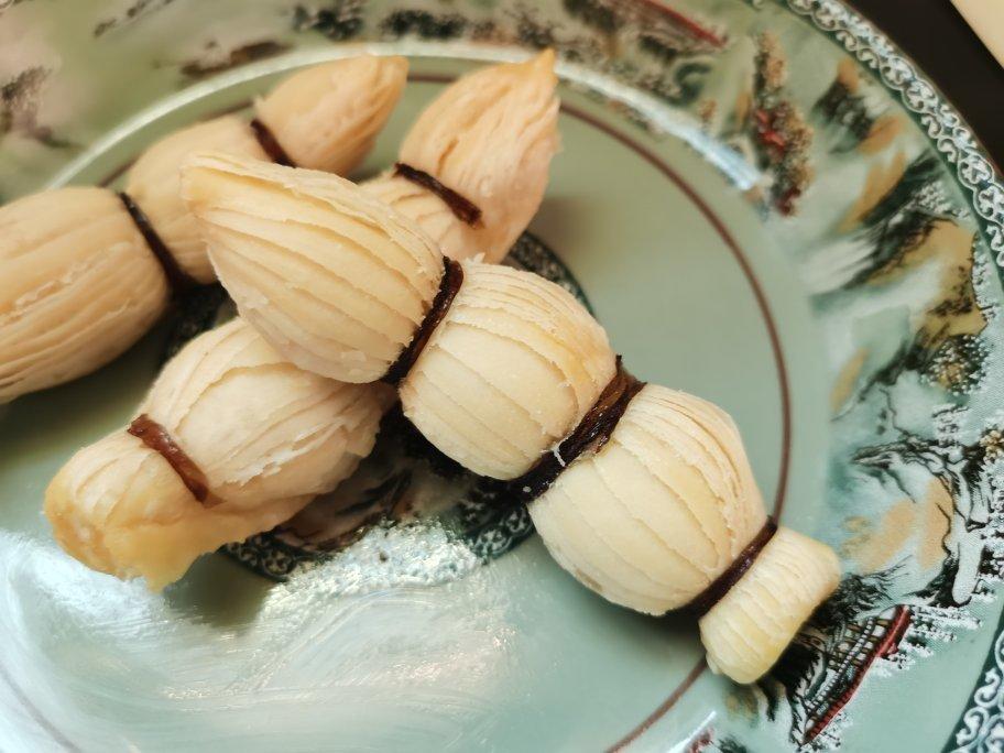 烤地瓜好好吃做的【莲藕酥】在中国吃藕最高境界,看着就过瘾!