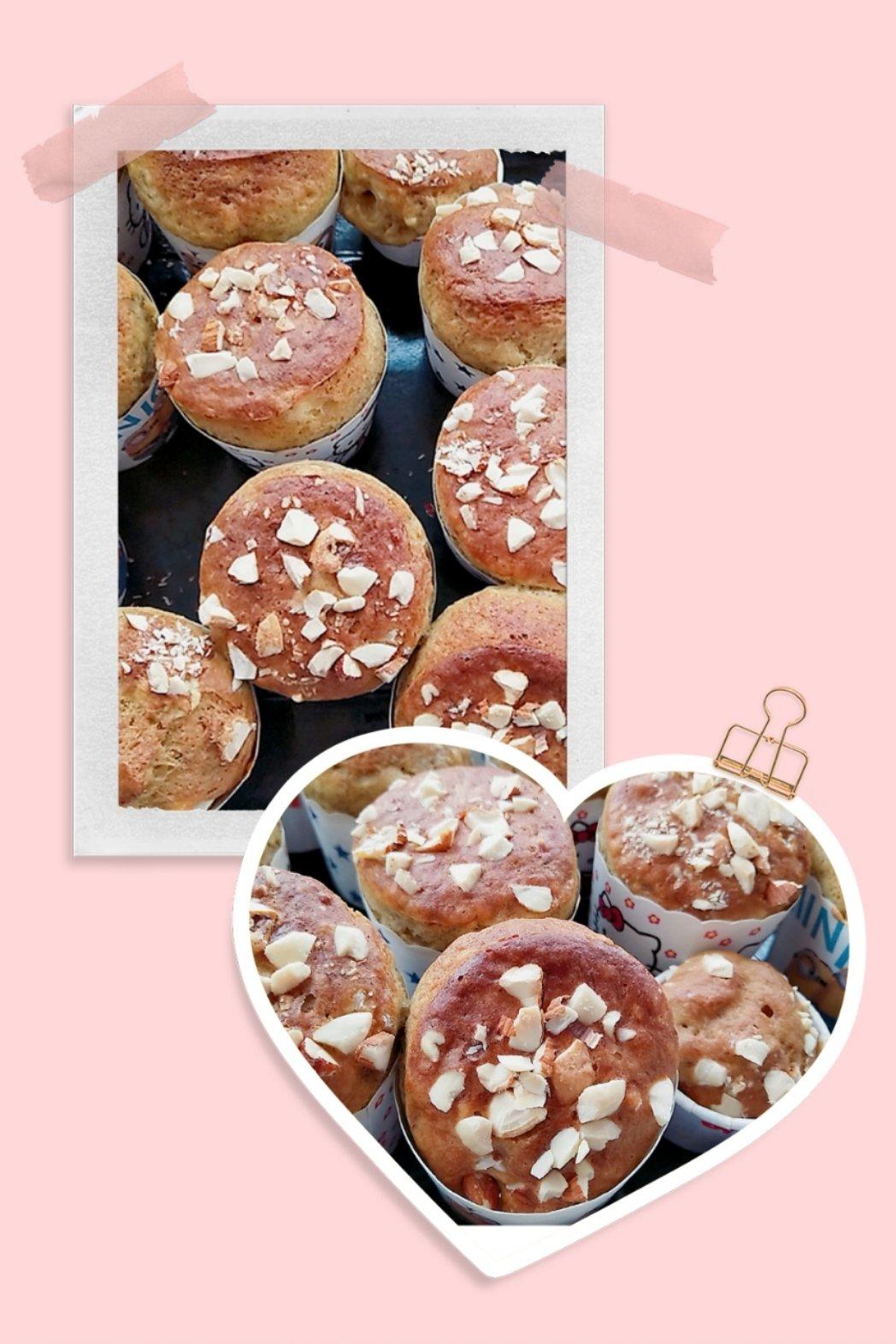 香蕉核桃蛋糕（低油少糖健康版）