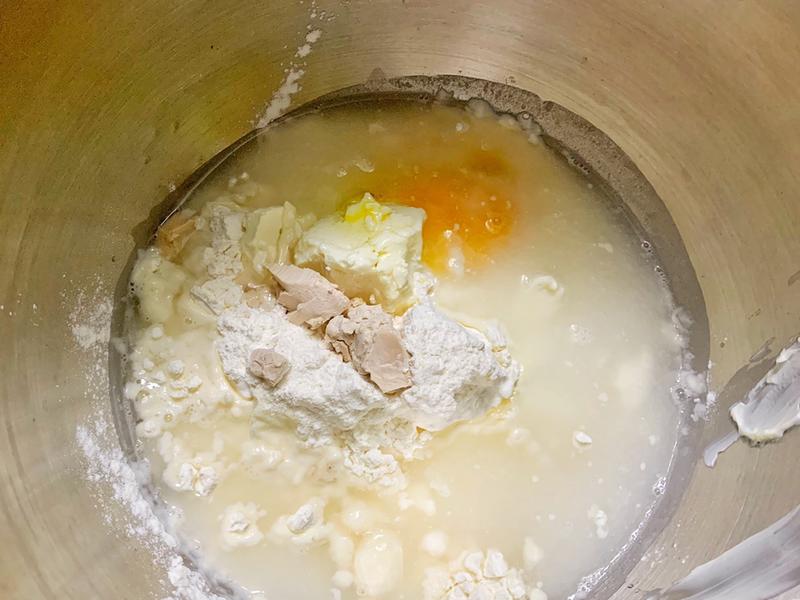 纯奶手撕吐司的做法 步骤1