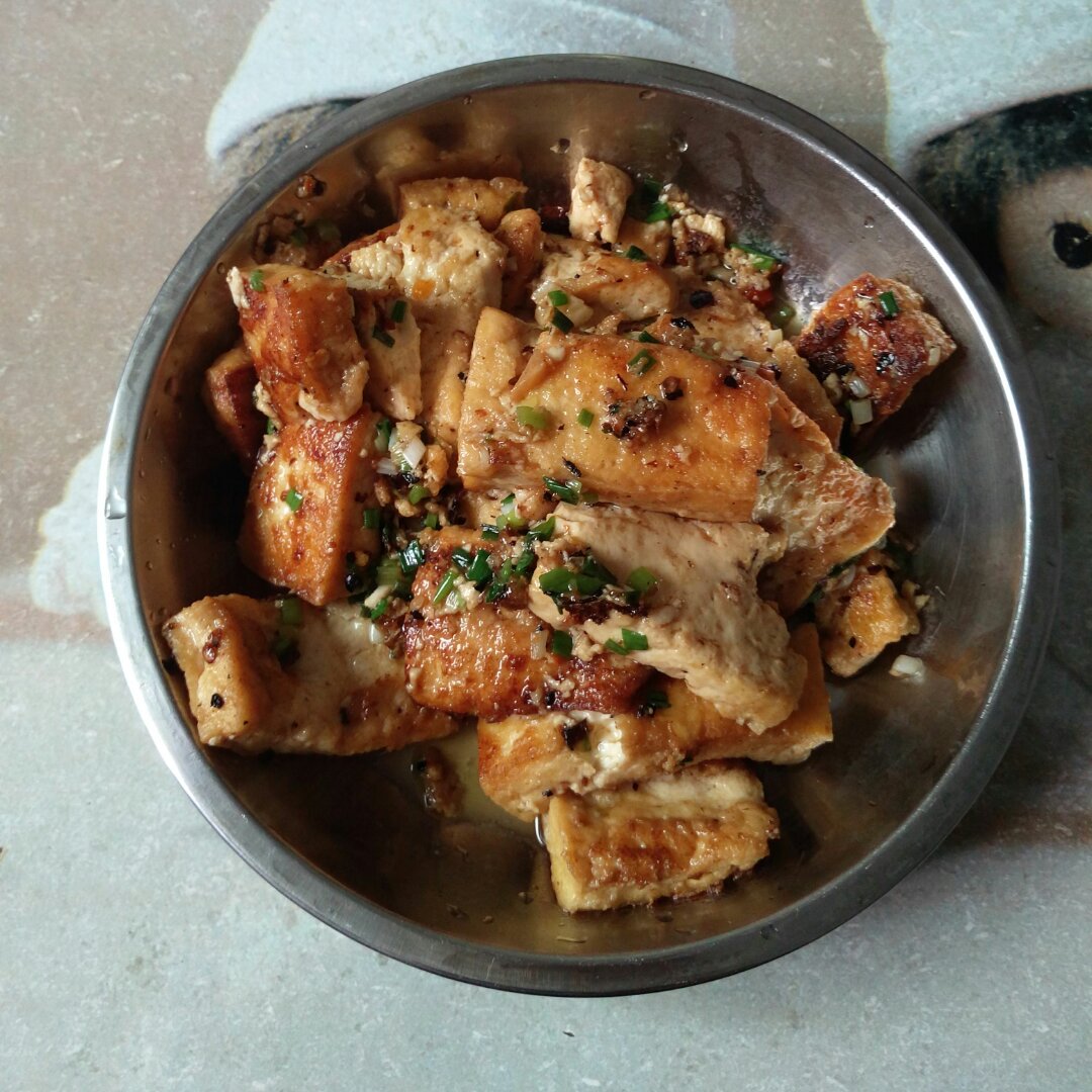 家常煎豆腐