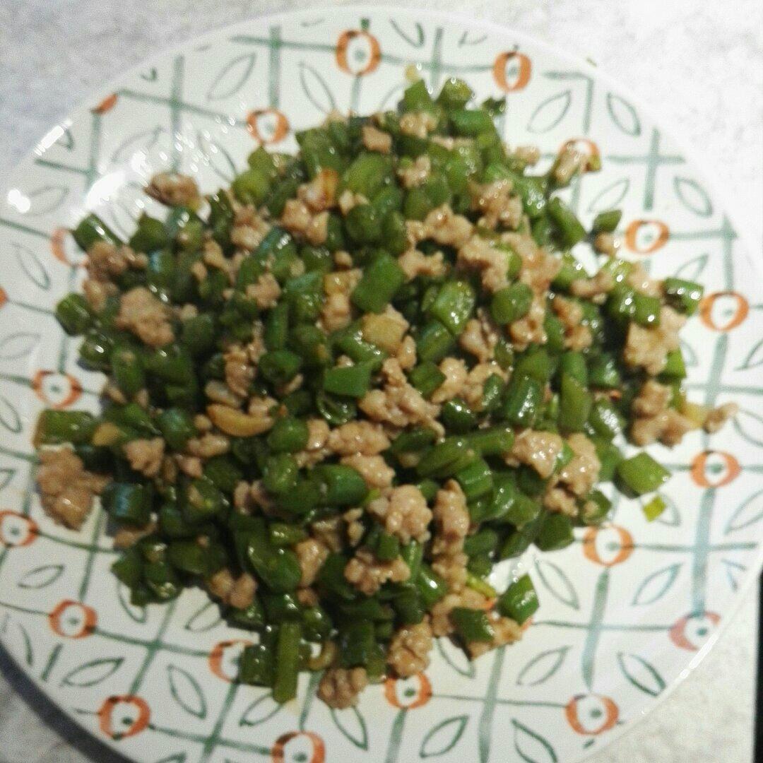 肉沫四季豆