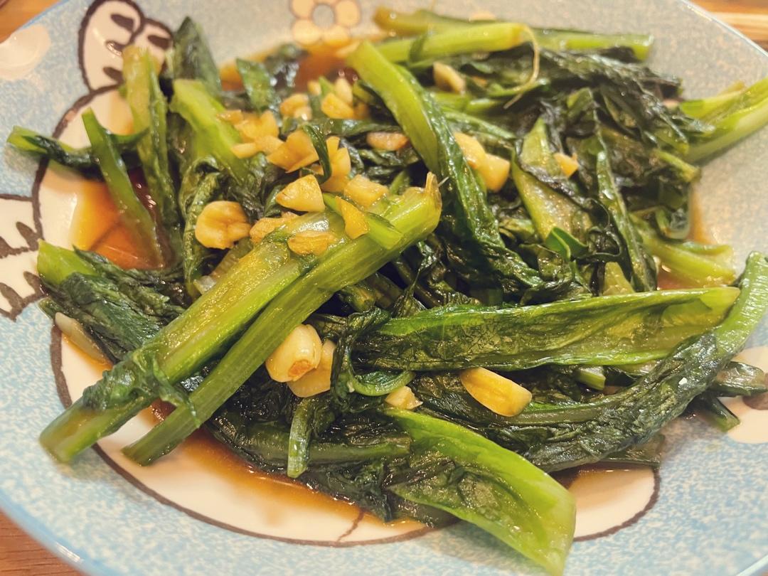 蒜蓉油麦菜（蚝油）