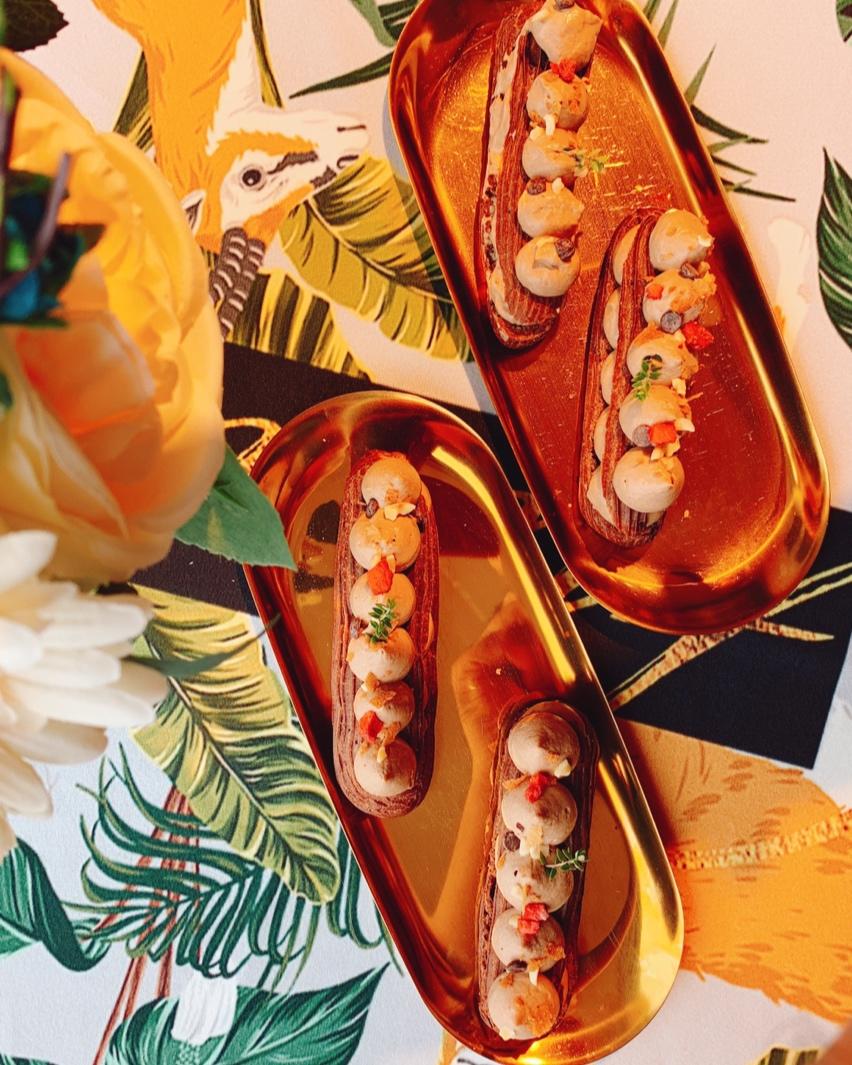 （视频菜谱）手指泡芙 Éclair／闪电泡芙