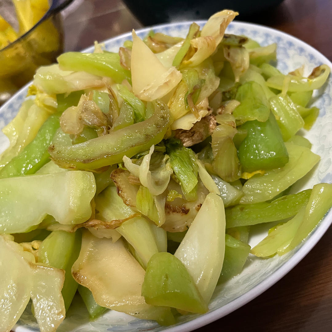 清炒芥菜