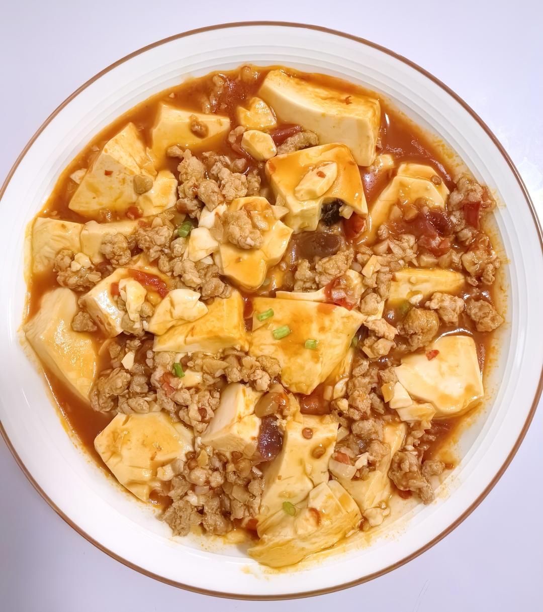 简单易学的下饭菜麻婆豆腐（素版）