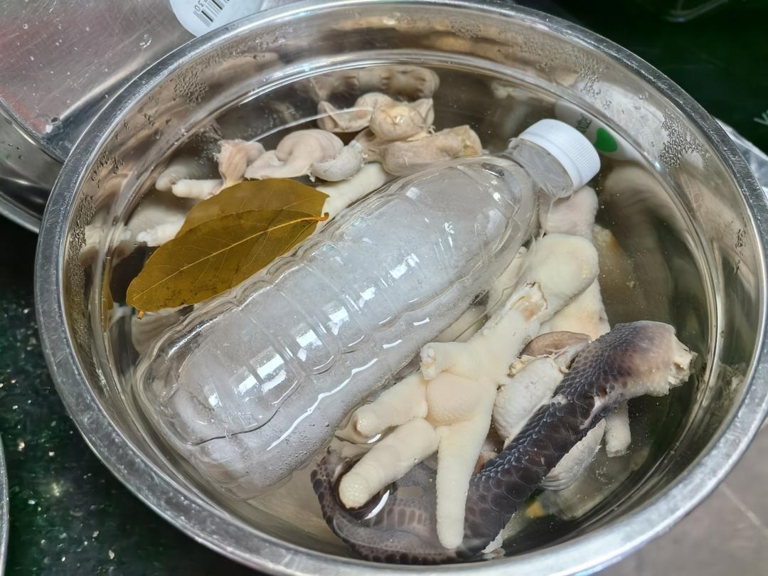 香糟一切：香糟虾+香糟鹅掌鸭信+香糟花毛【曼食慢语】