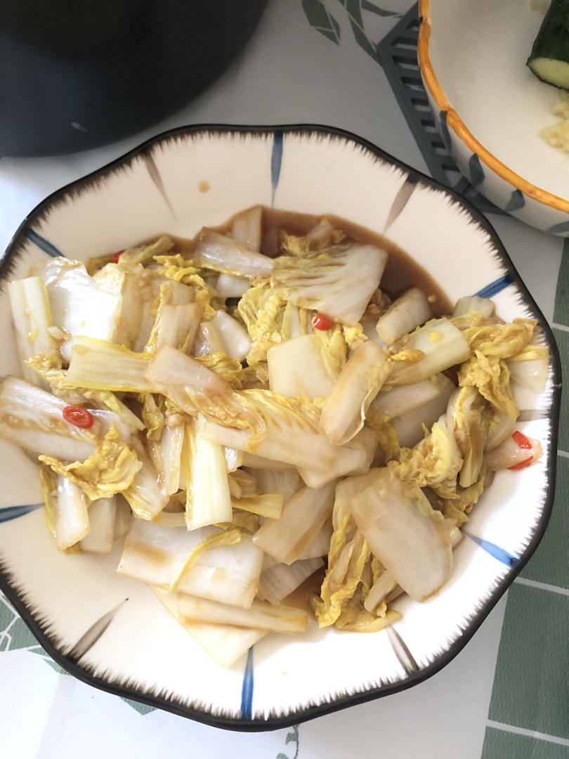 🔥酸酸辣辣。开胃爽口的醋溜白菜