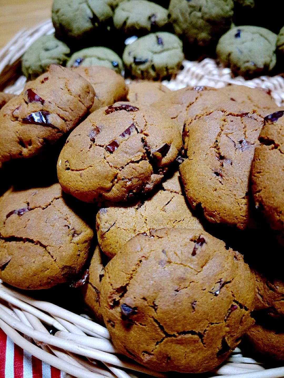 红枣红糖核桃饼干