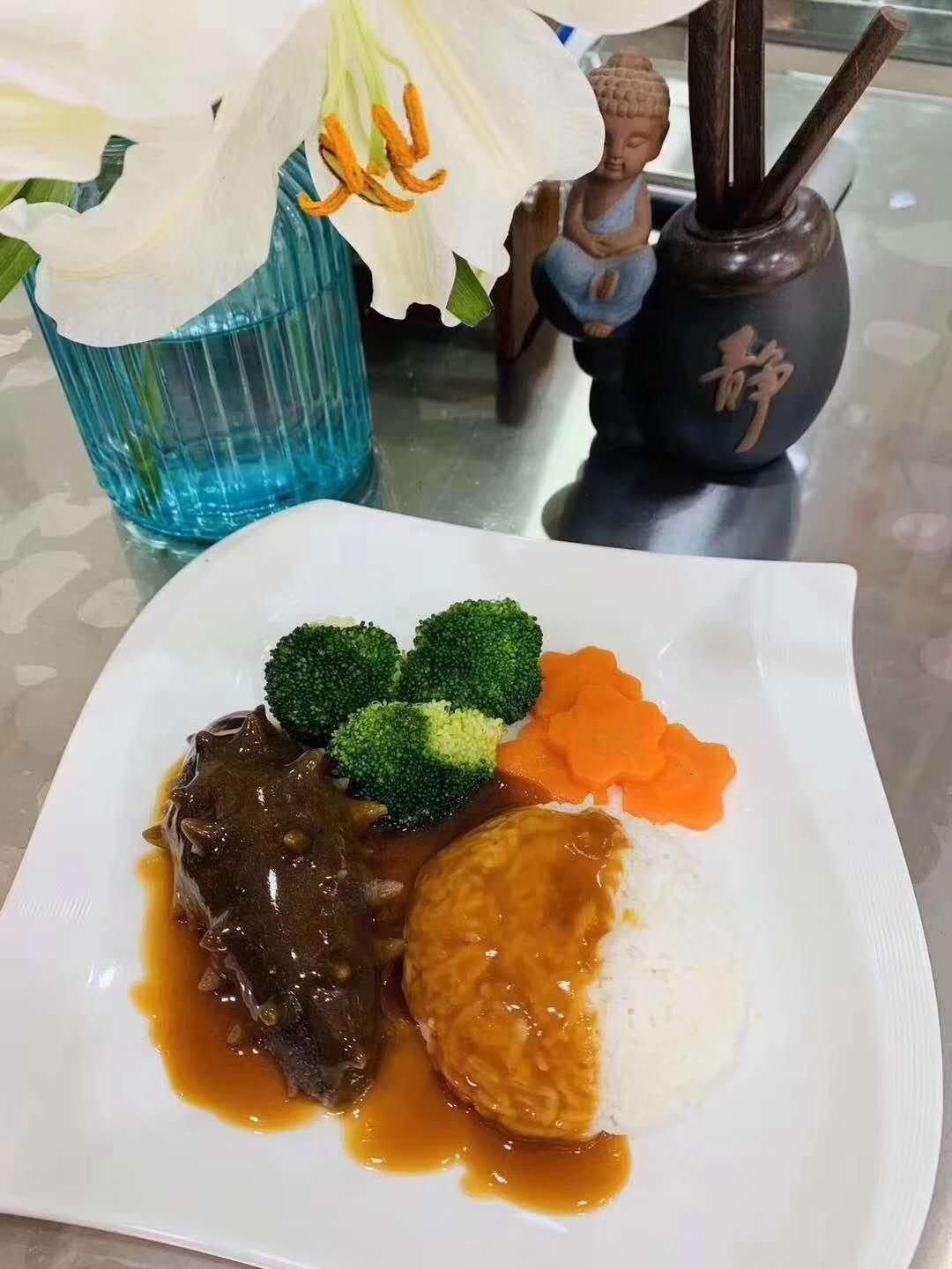 简单的海参捞饭