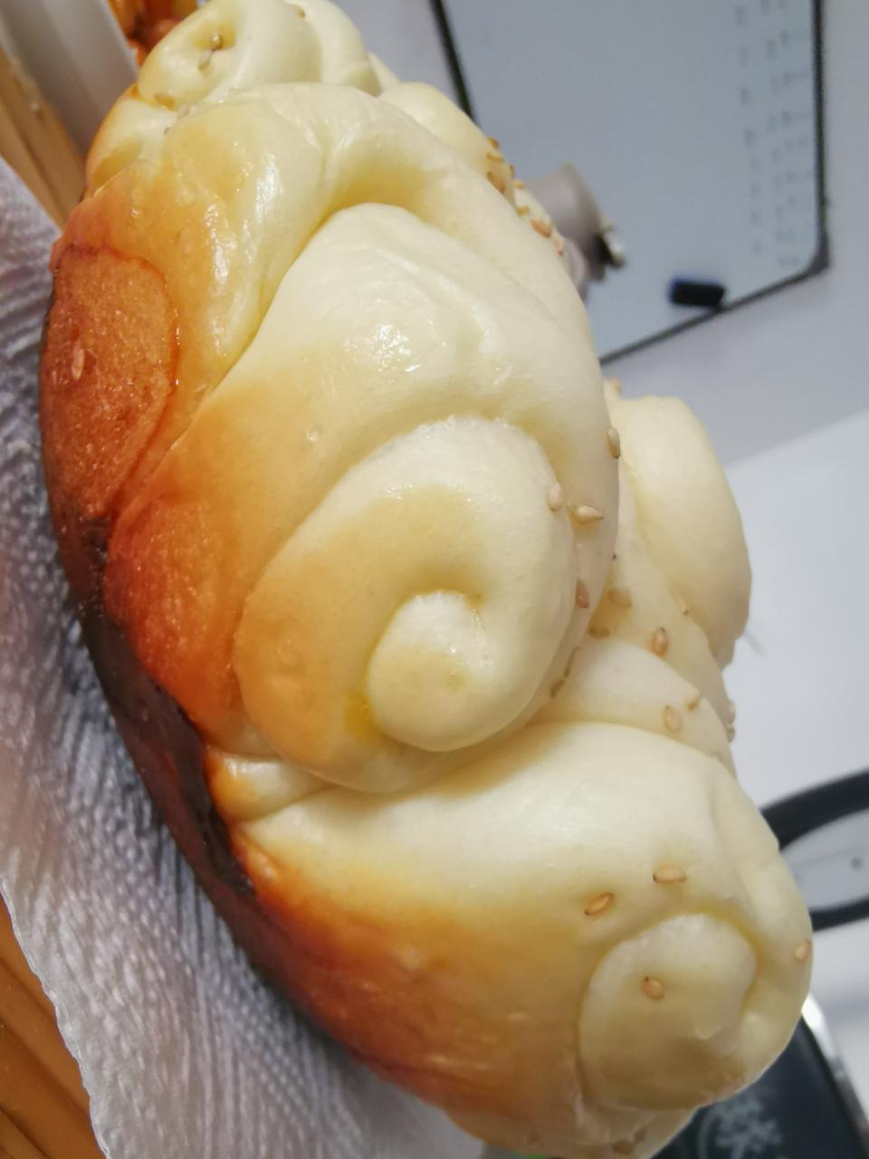 纯奶手撕吐司的做法 步骤1