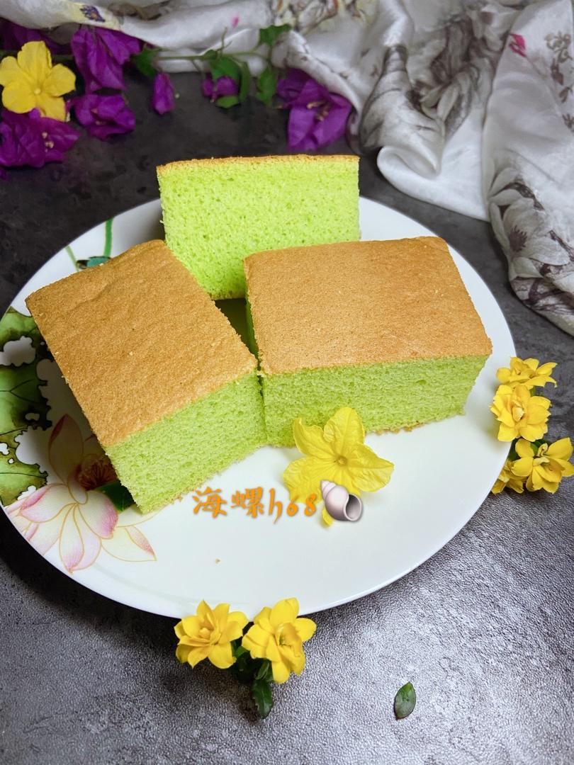 菠菜蛋糕卷（艾叶蛋糕卷)
