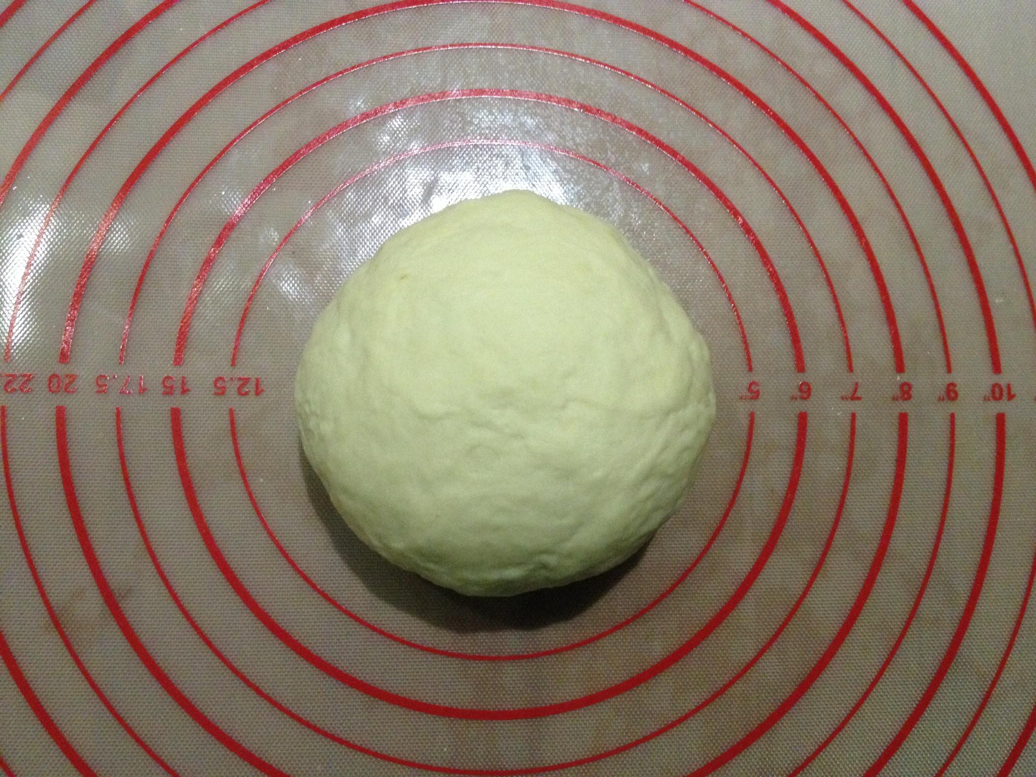 菠萝巧克力面包～17小时冷藏中种的做法 步骤1
