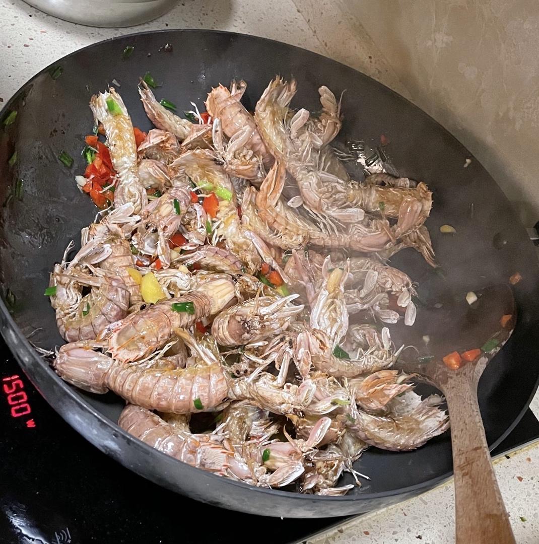 椒盐皮皮虾