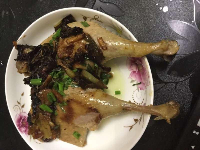 电饭锅简易版：盐焗手撕鸡