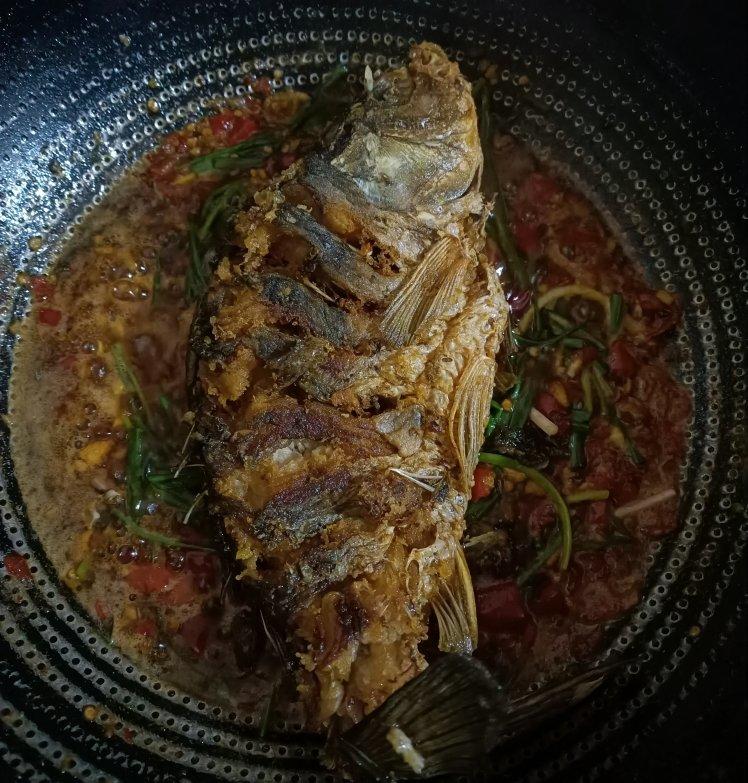 贵州特色菜 (糟辣鱼)