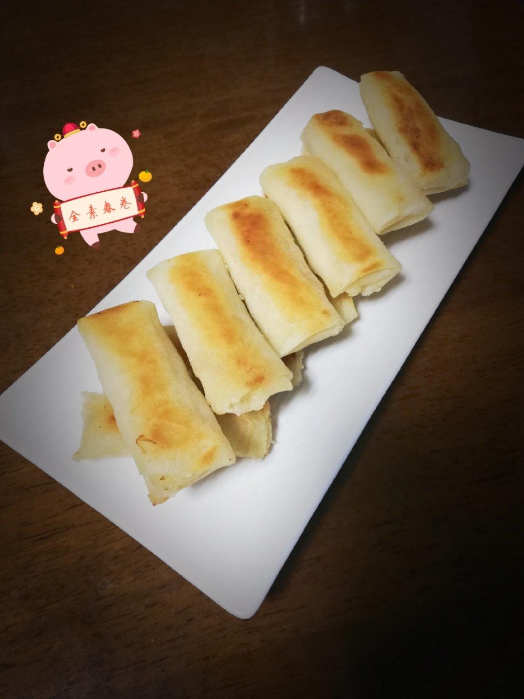 馄饨皮素春卷