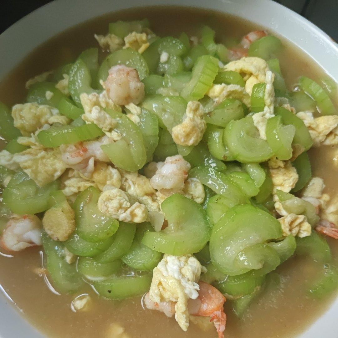 简单快手，五分钟搞定的丝瓜炒蛋