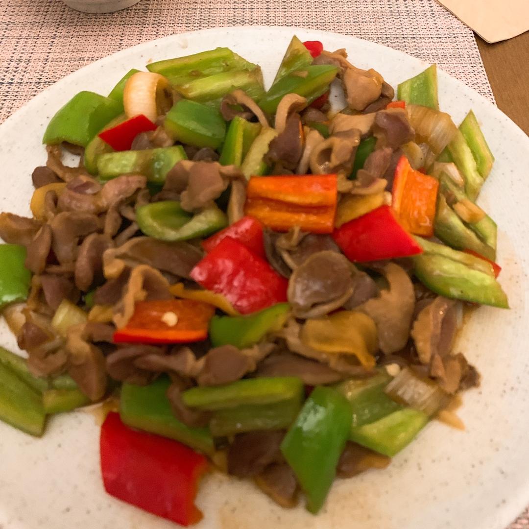 爆炒香辣鸡杂