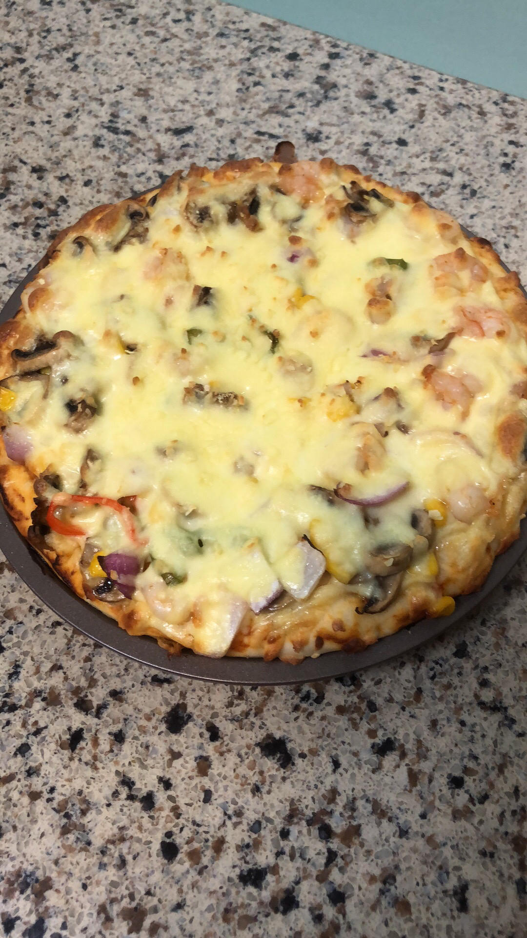 八寸披萨（附带饼皮做法）