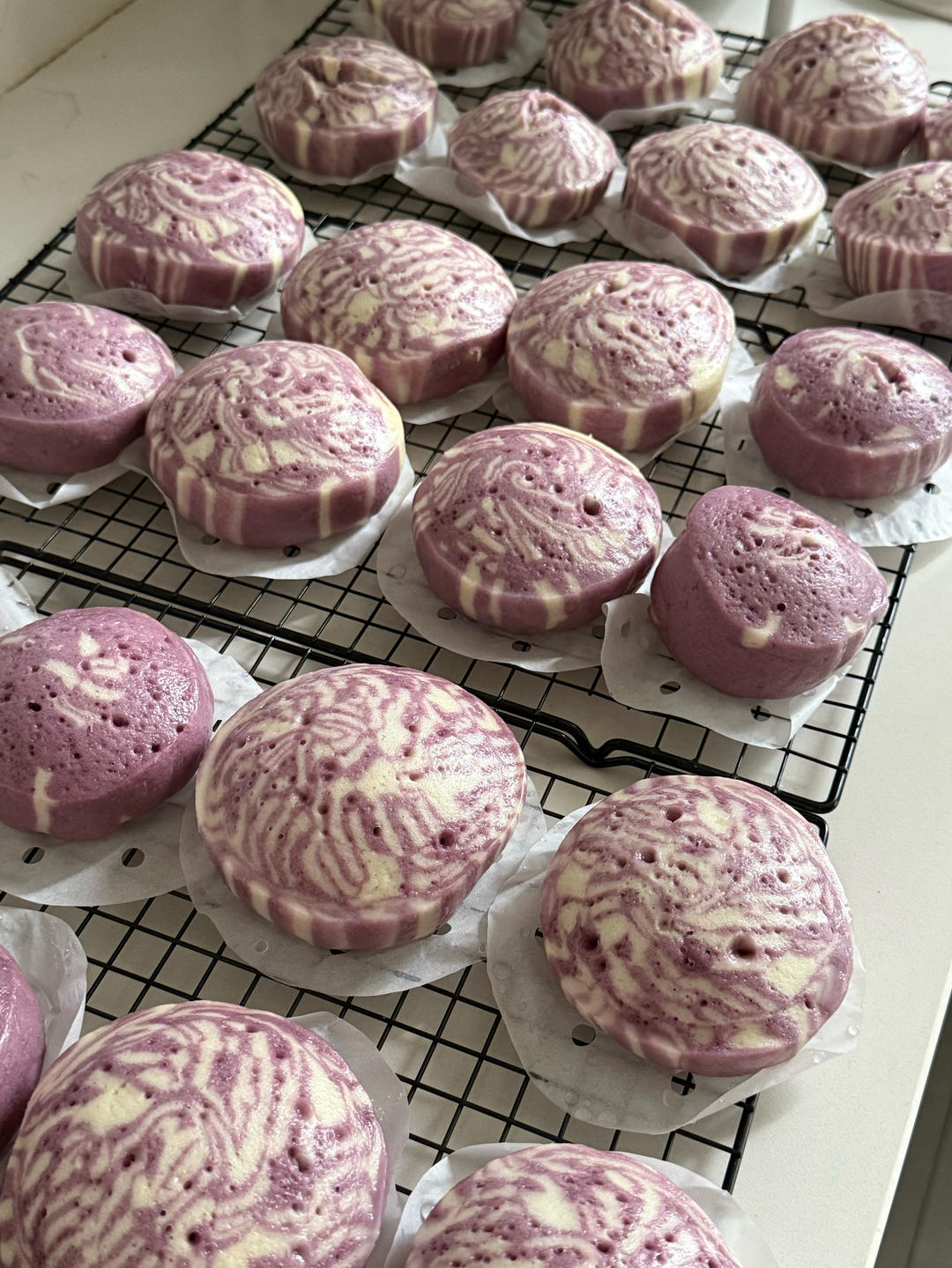 一发奶香小馒头，口感特别好！