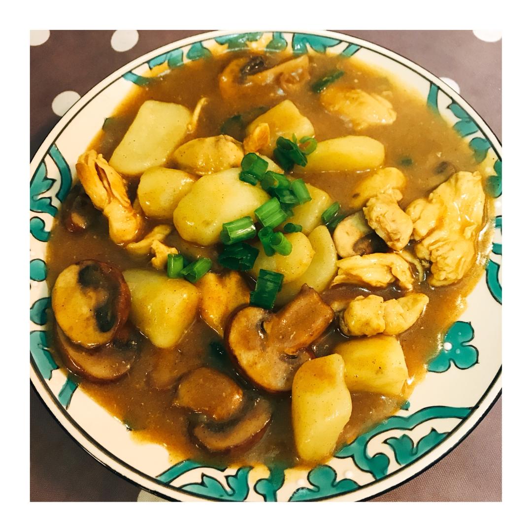 咖喱鸡肉饭