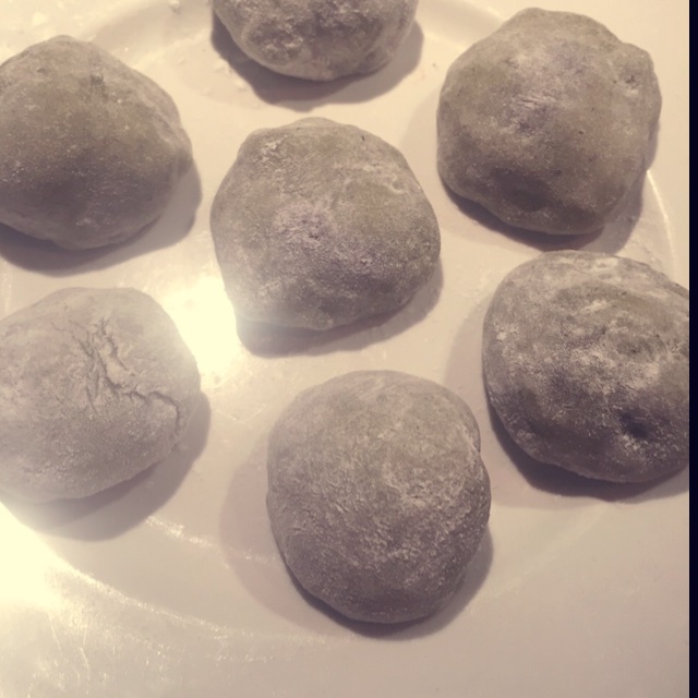 抹茶红豆糯米糍