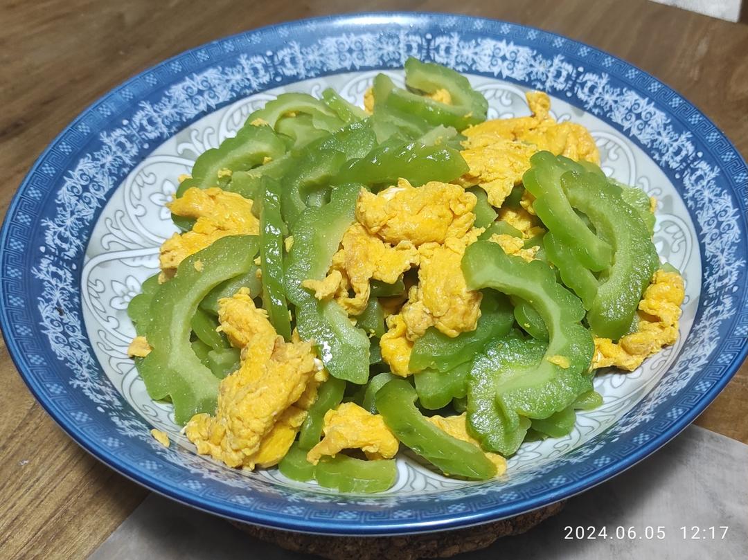 苦瓜炒蛋（清火菜）