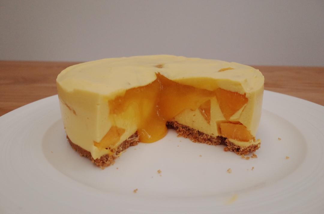 《Tinrry下午茶》教你做芒果流心慕斯（6寸配方）