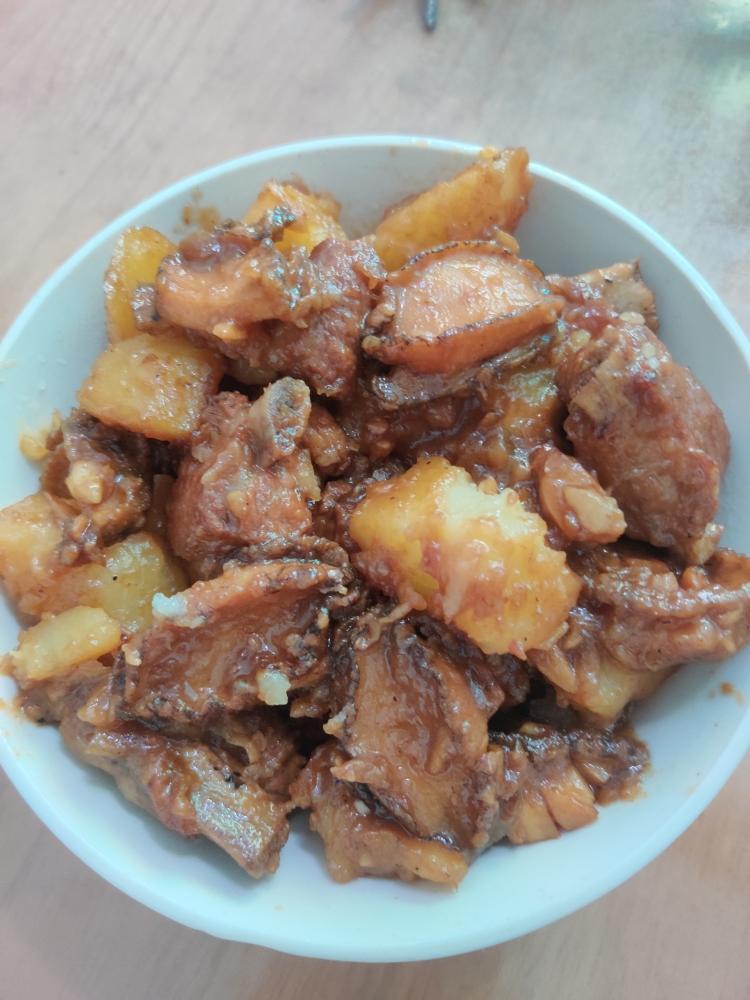 排骨土豆烧鲍鱼