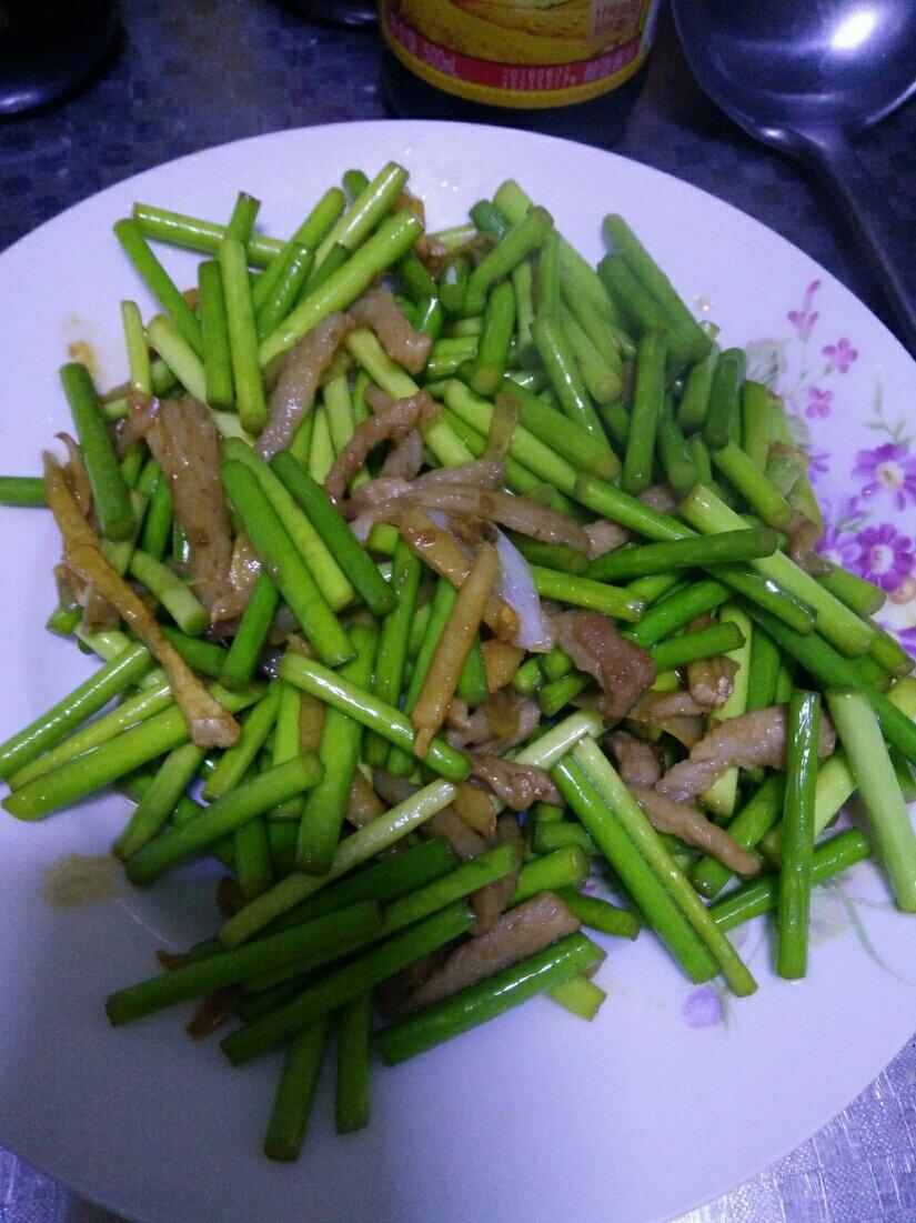 蒜薹炒肉
