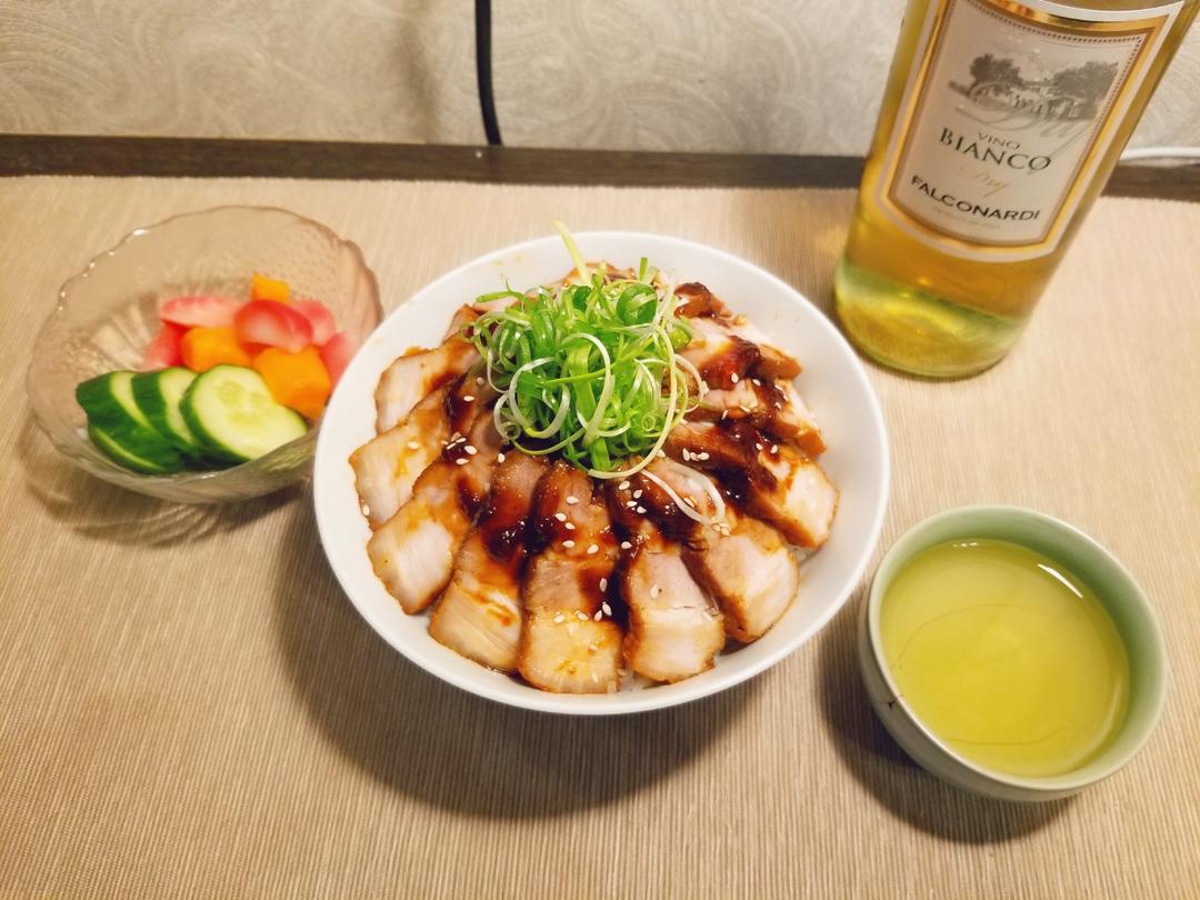 日式叉烧肉盖饭的做法