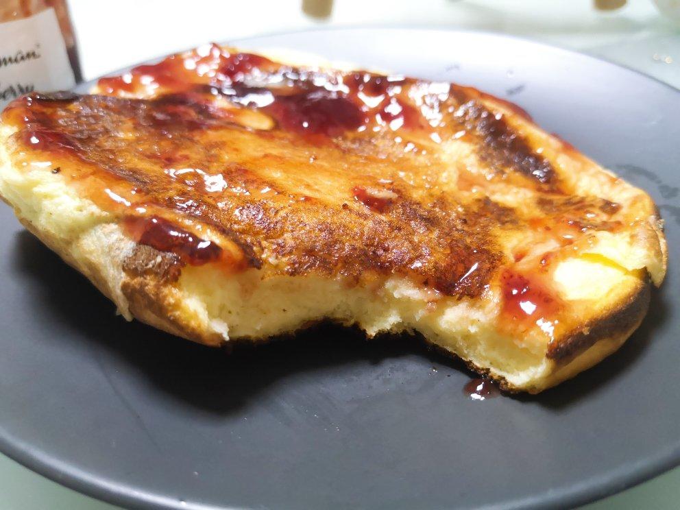 不用烤箱 15分钟无油低糖的舒芙蕾蛋糕松饼 🥞 蓬松绵软